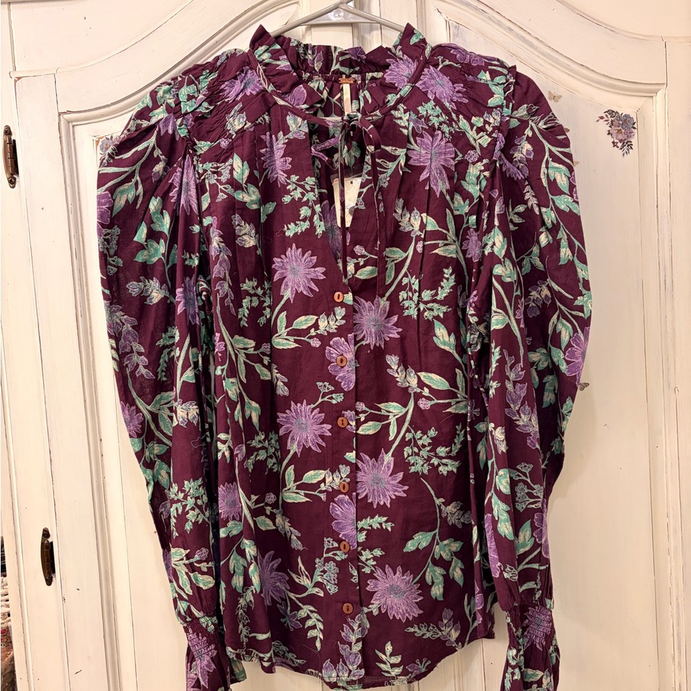 Free People Meant To Be Blouse - Picture 2 of 12